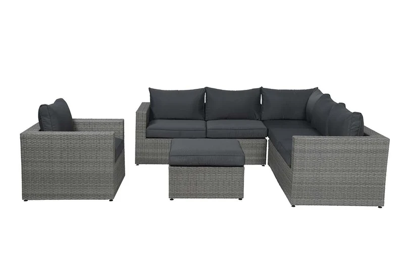 Garden Impressions Cayman loungeset - inclusief fauteuil - kleur organic grey