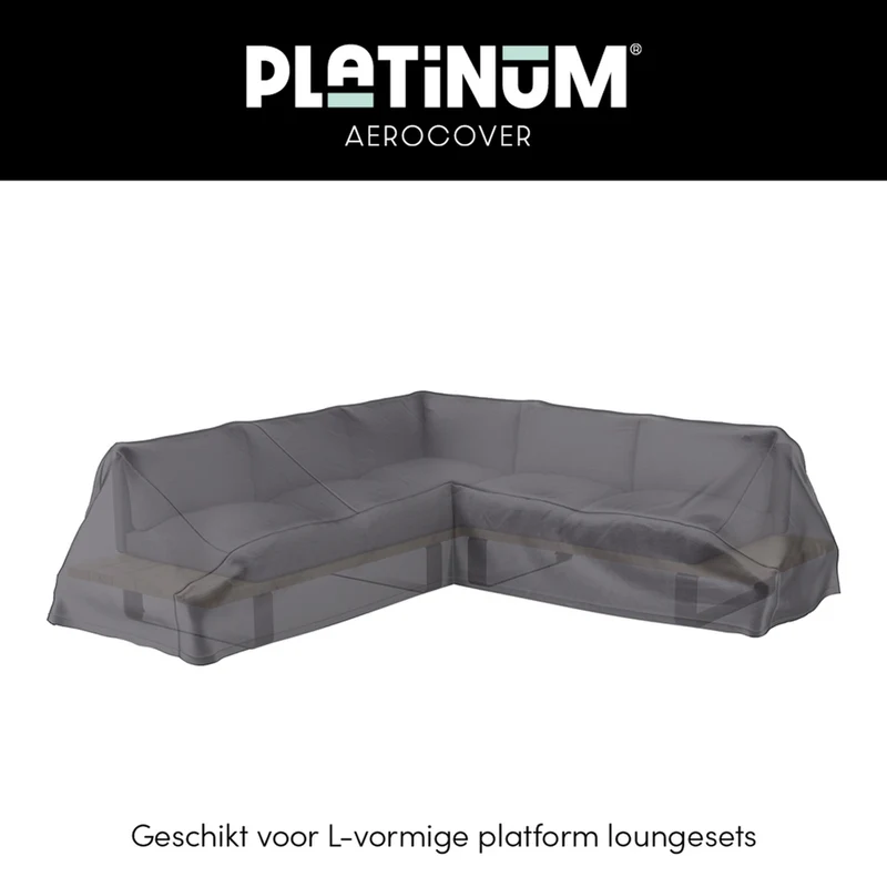 Platinum AeroCover Loungeset platformhoes 300x300x90xH30/45/70