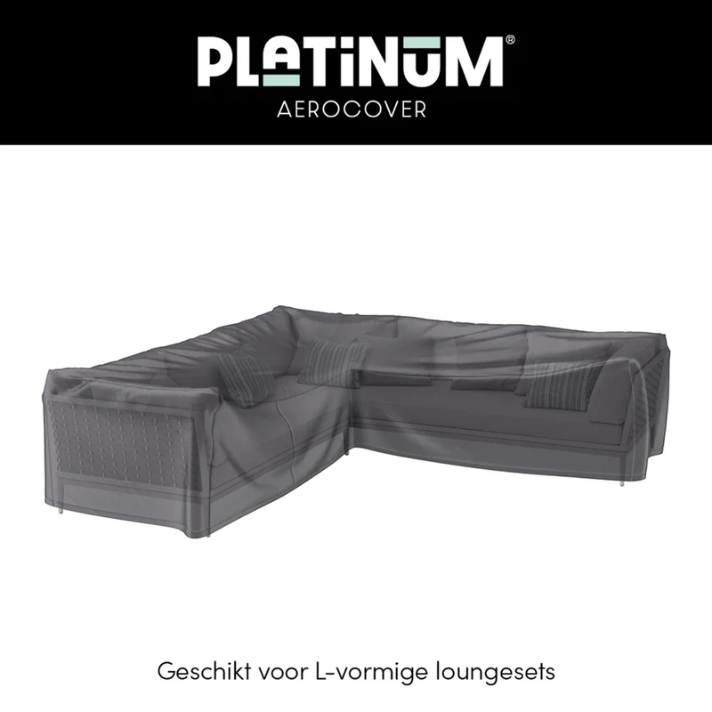 Platinum AeroCover Loungesethoes hoekset 325x325x100xH70