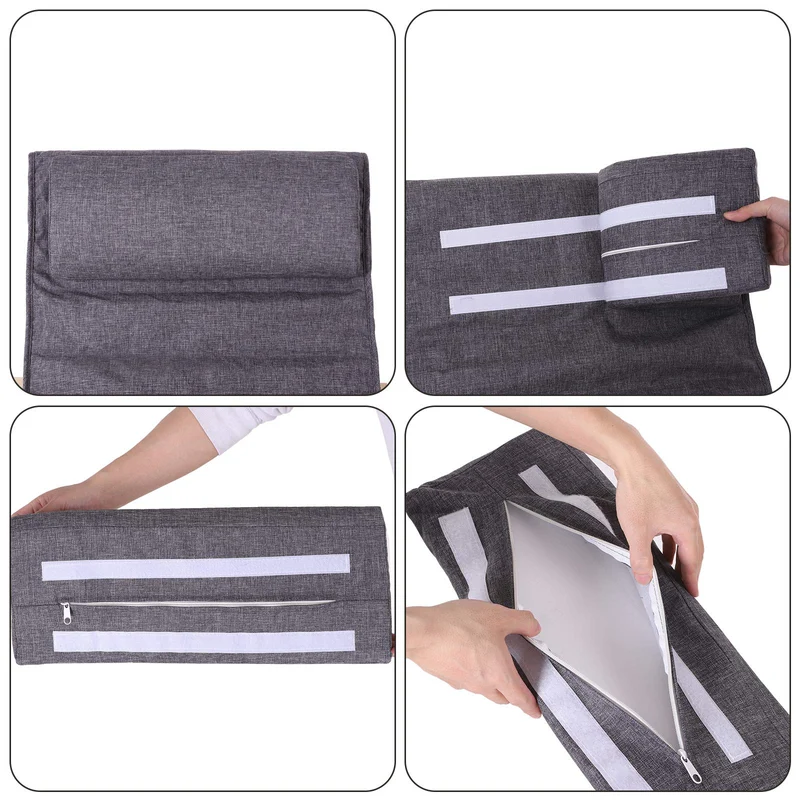SONGMICS Schaukelstuhl, Relaxstuhl, 5-Fach verstellbare Fußstütze, bis 150 kg belastbar, Gestell aus Birkenholz, Abnehmbarer Bezug des Kopfkissens, 125 x 67 x 91 cm, dunkelgrau LYY42GYZ