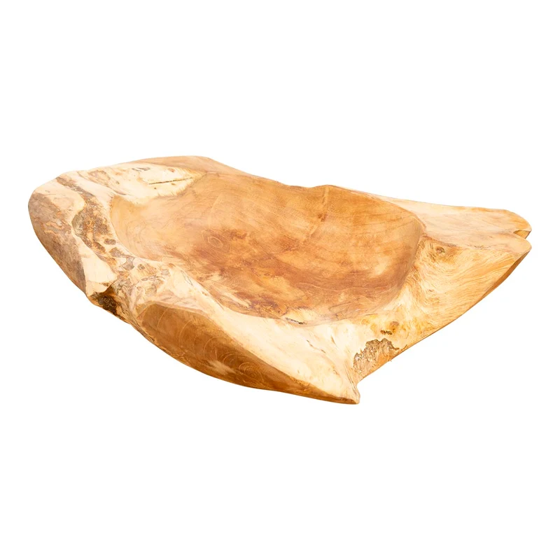 Wurzelholzschale, L- ca. 40cm D