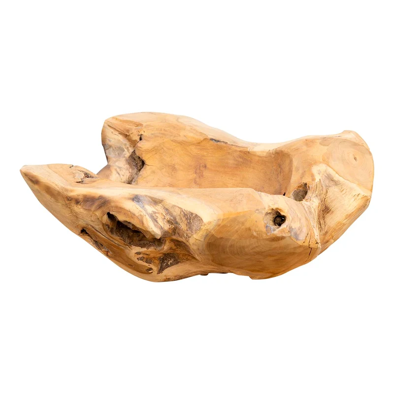 Wurzelholzschale, L- ca. 40cm D