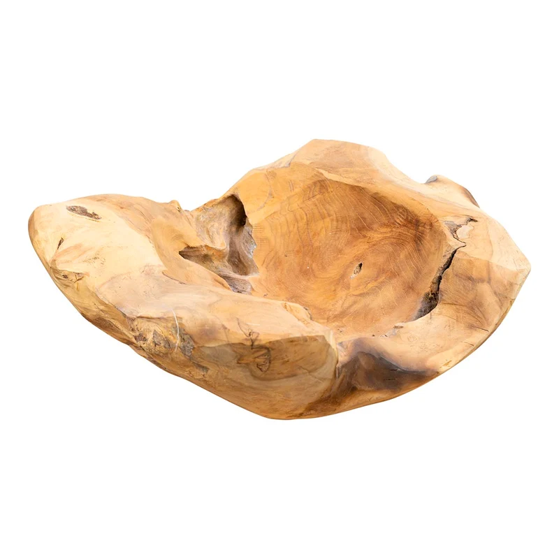 Wurzelholzschale, L- ca. 40cm D