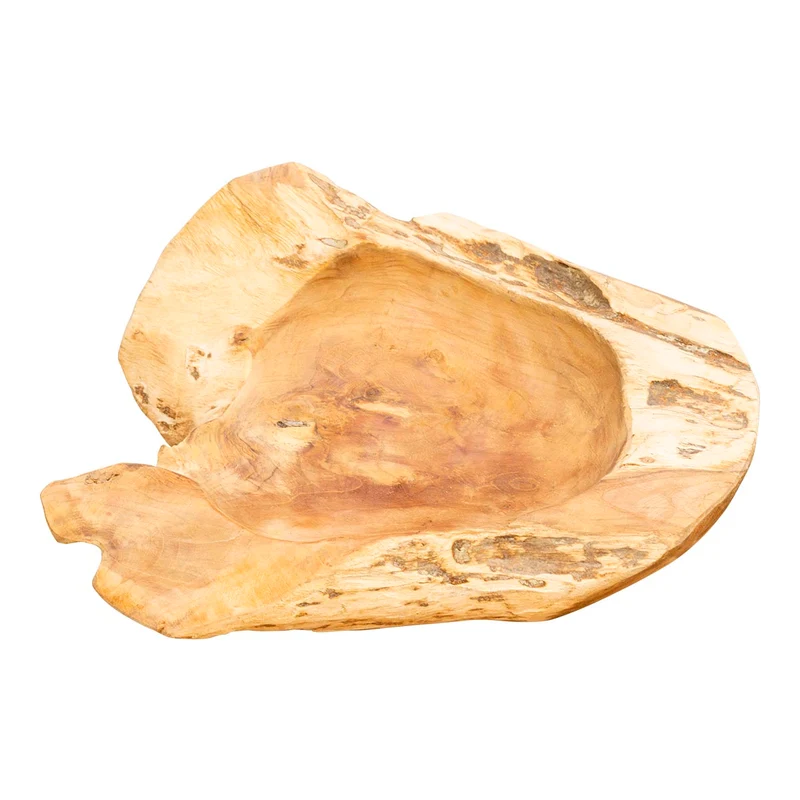 Wurzelholzschale, L- ca. 40cm D