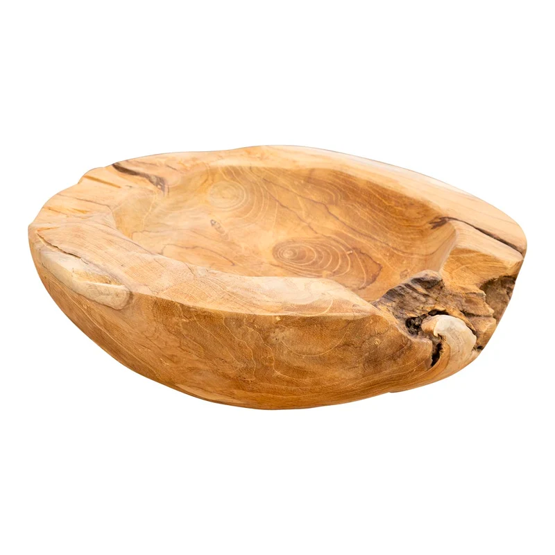 Wurzelholzschale, L- ca. 40cm D