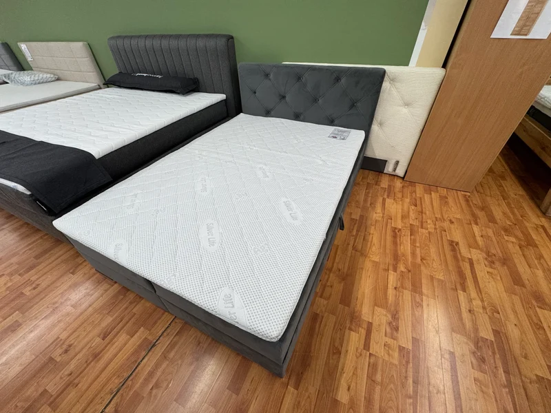 Boxspringbett Bett +Stauraum +Topper +versch. Größen +versch. Stoffe