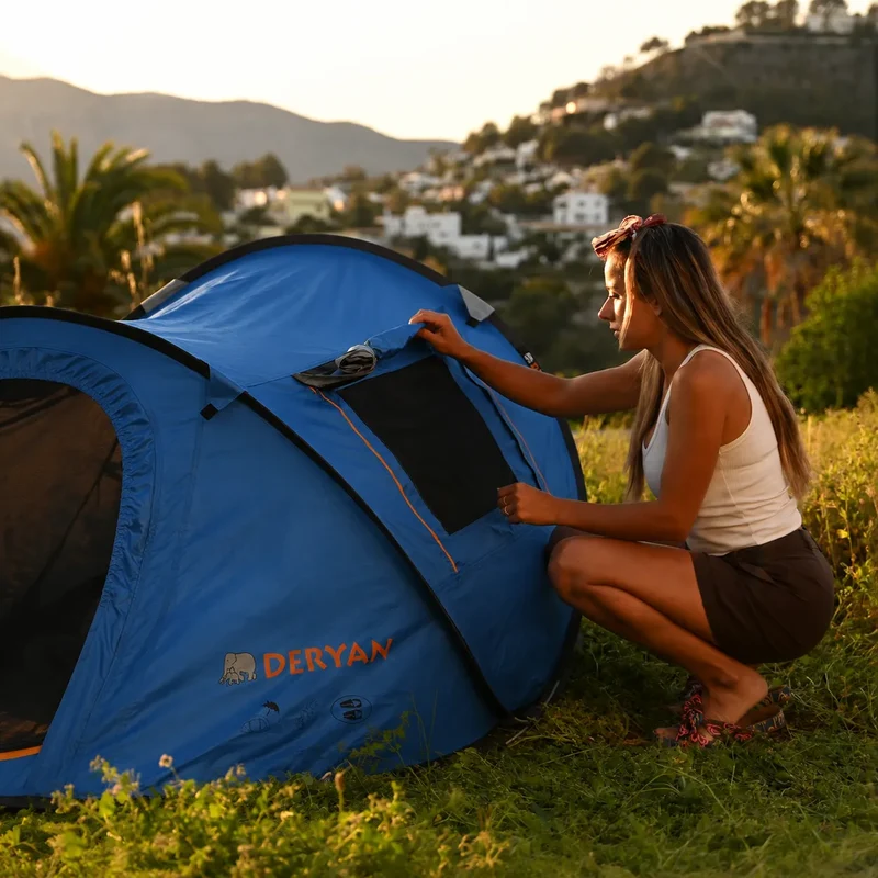 Pop-Up-Zelt Dome - 2000 mm Wassersäule - Navy