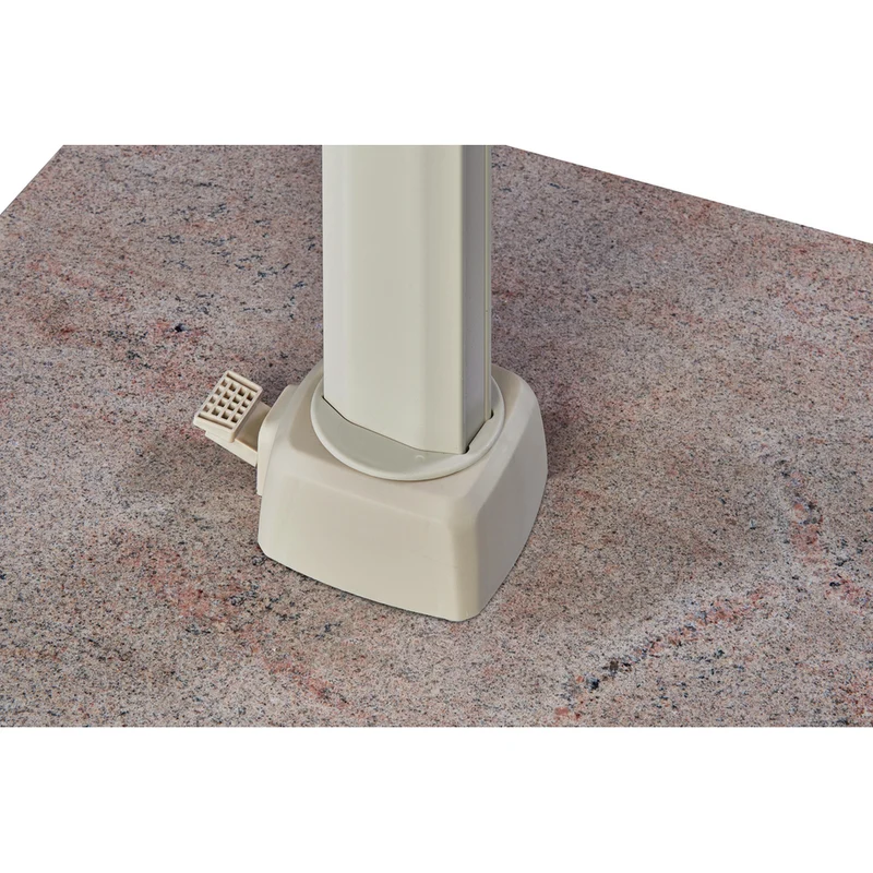Platinum Sun & Shade zweefparasol Voyager T¹ Sandstone 300x200 Ivory
