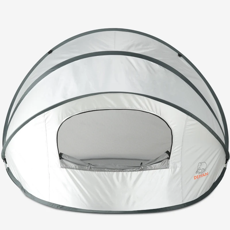 Strandzelt XXL Silber