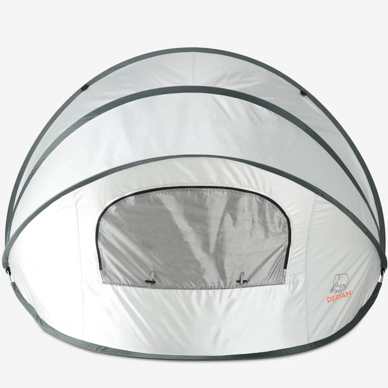 Strandzelt XXL Silber