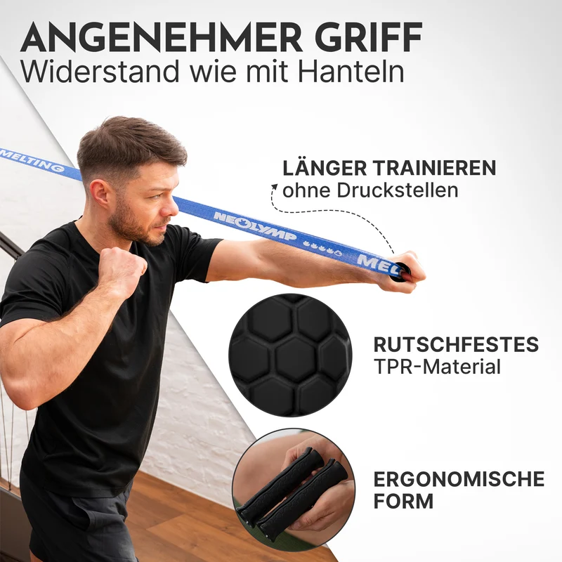 Griffe für Fitnessbänder