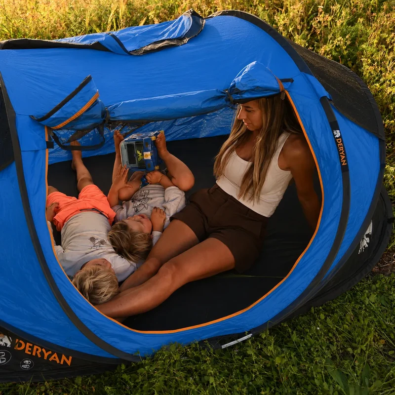 Pop-Up-Zelt Cocoon - 2000 mm Wassersäule - Navy