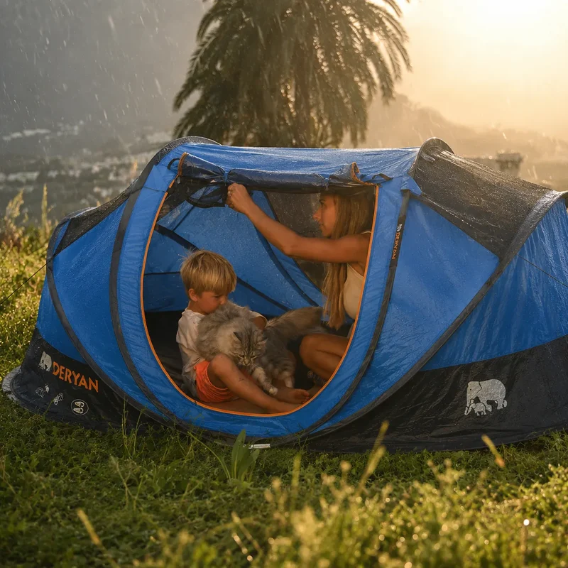 Pop-Up-Zelt Cocoon - 2000 mm Wassersäule - Navy