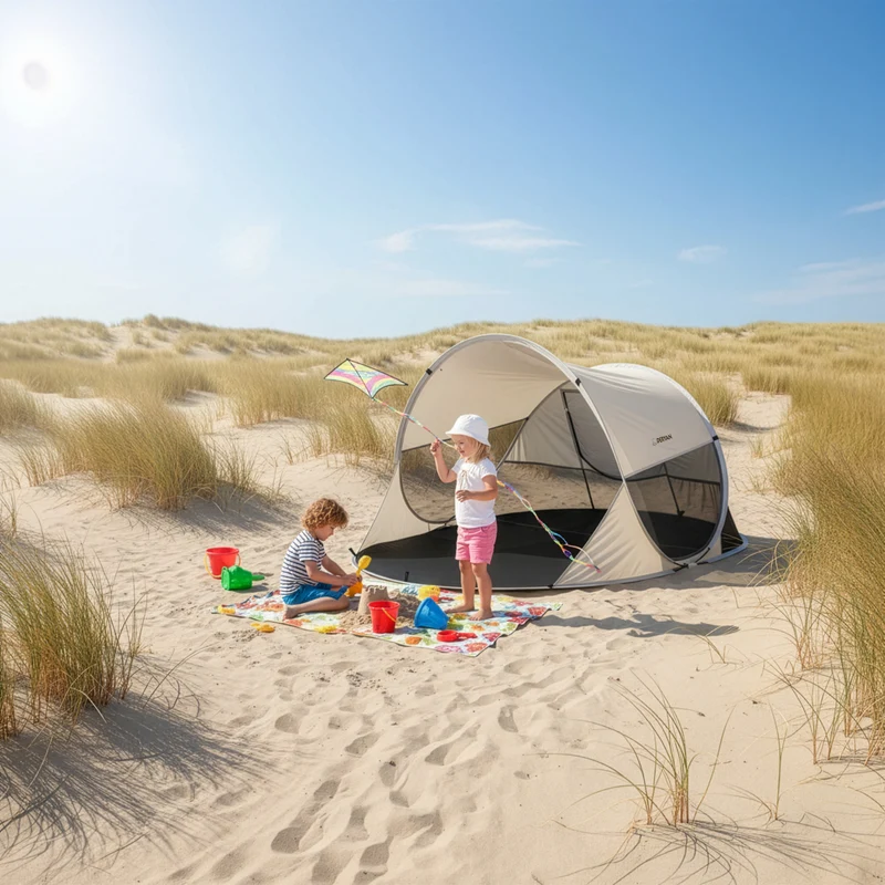 Luxuriöses Pop-Up Strandzelt Large Sand