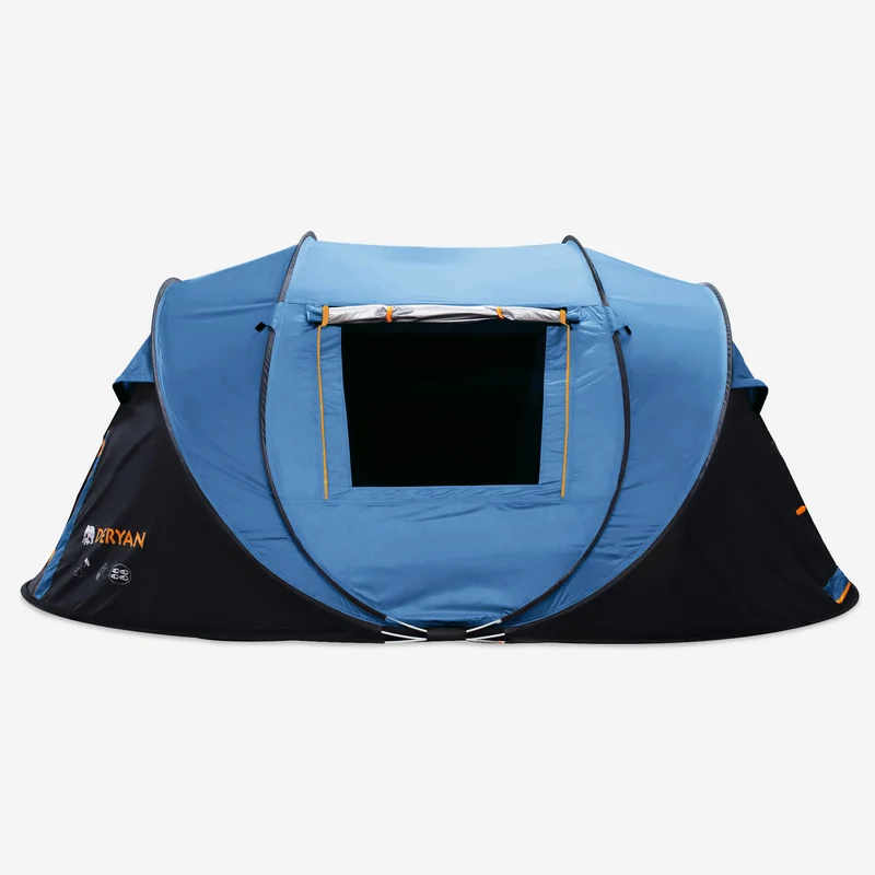 Pop Up Luxus Zelt - 2000MM Wassersäule - Navy - 4 Personen