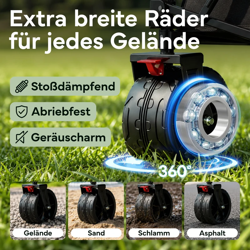 Bollerwagen faltbar - 200L / 300L