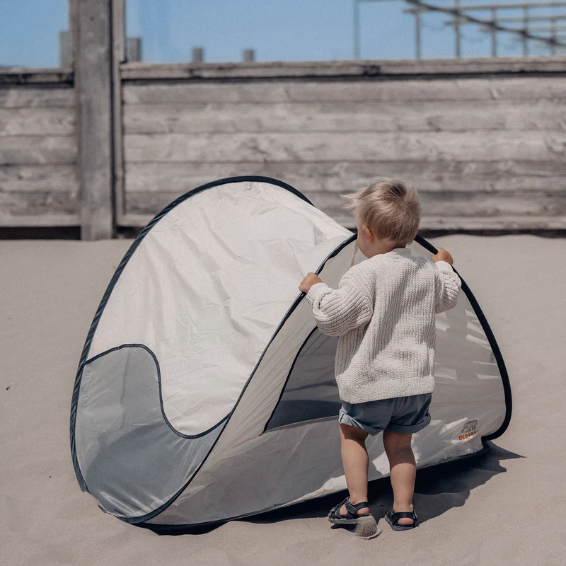 Strandzelt Silber