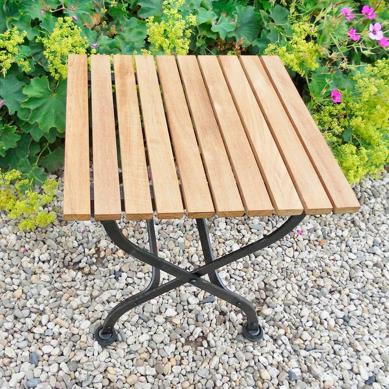 Teak Hocker Longlife