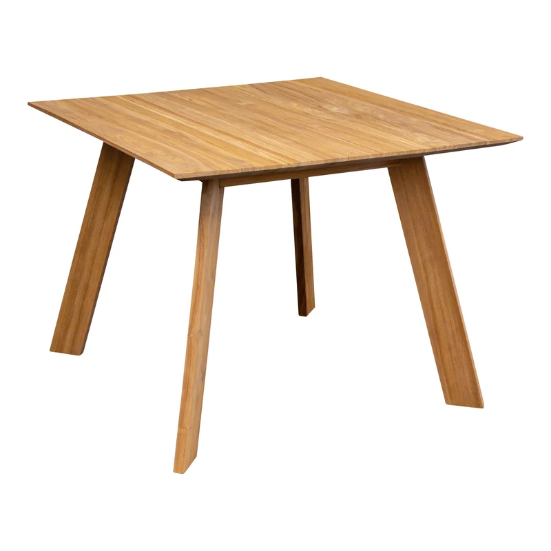 Teak Retro Tisch, quadr. 100x 100cm