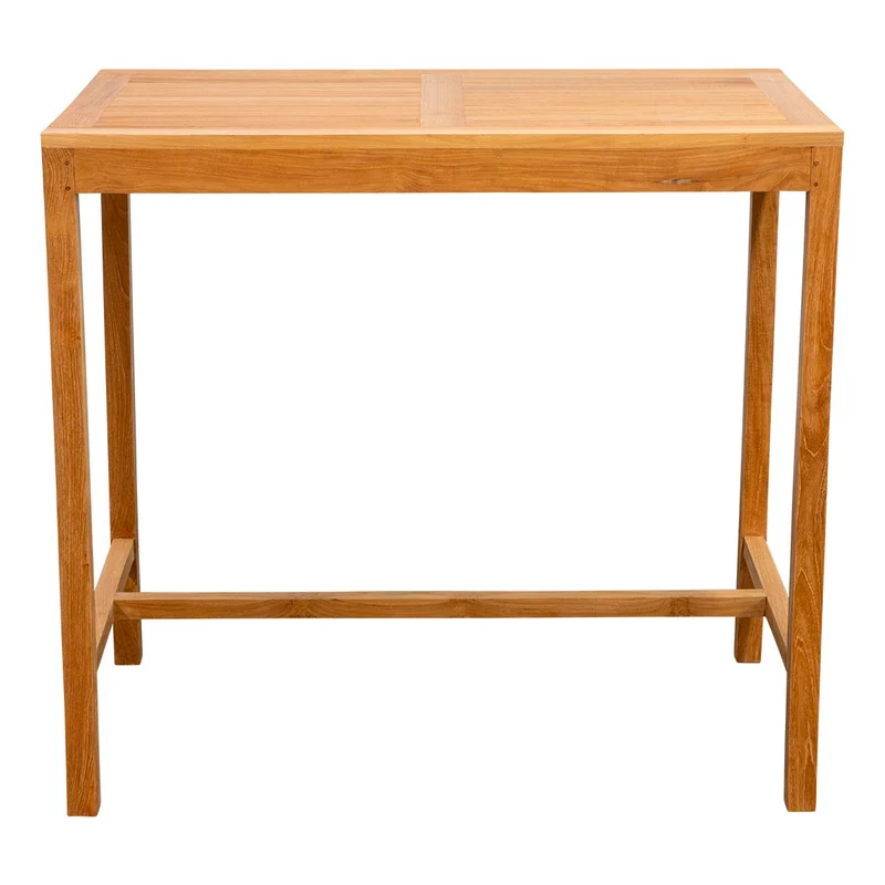 Teak Stehtisch / Bartisch Bristol, 120 x 70 cm