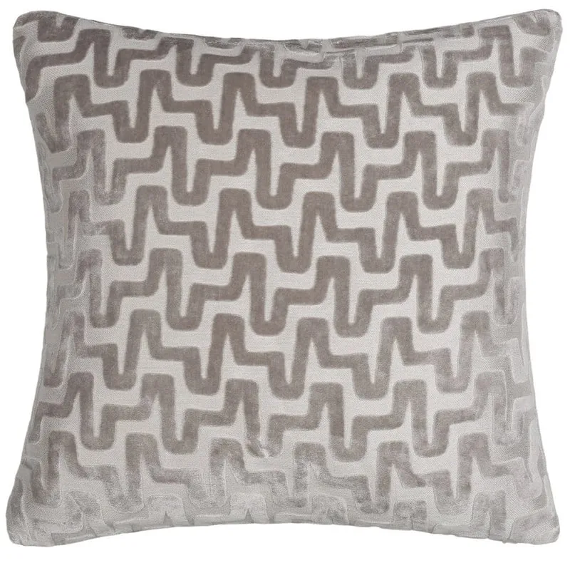 Malini Summit Taupe Cushion | OUTLET