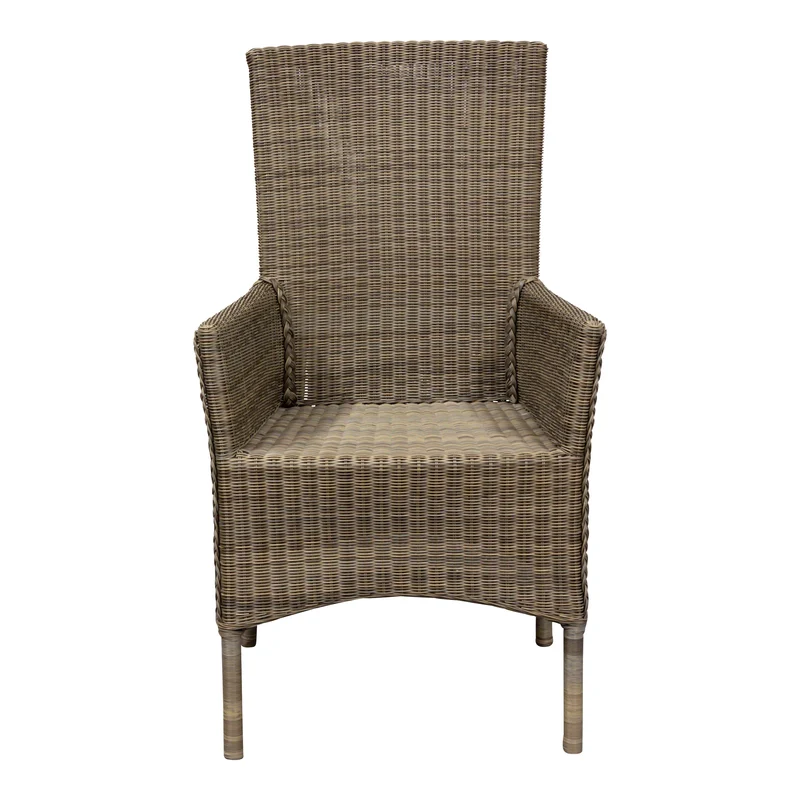 Gartensessel Para, grau, Polyrattan
