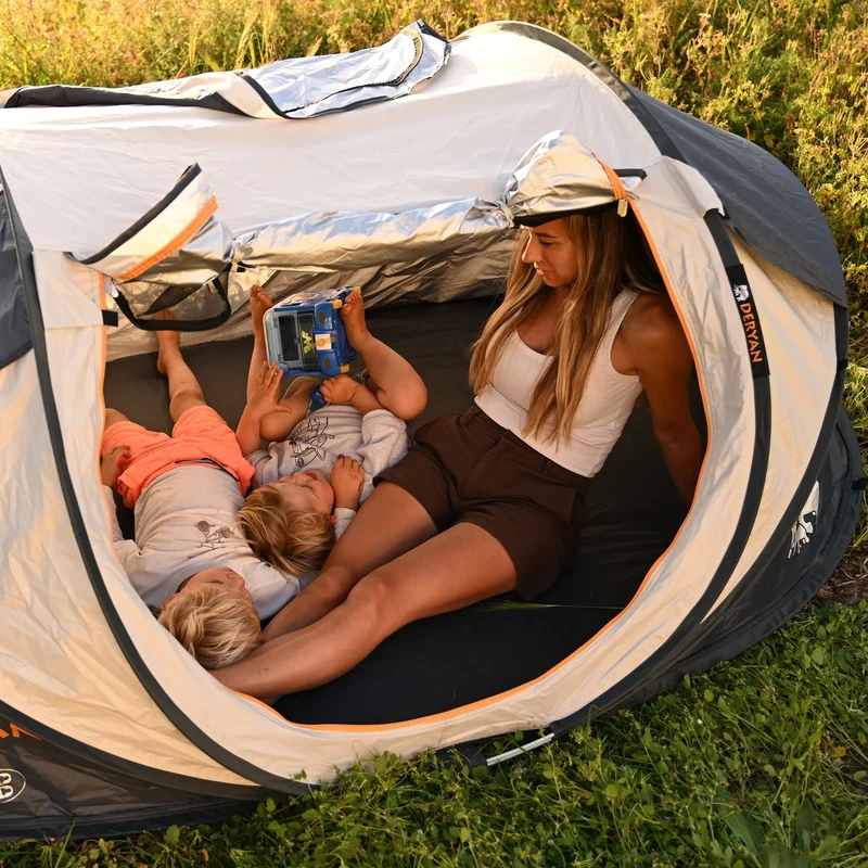 Pop Up Zelt Cocoon - 2000MM Wassersäule - Creme