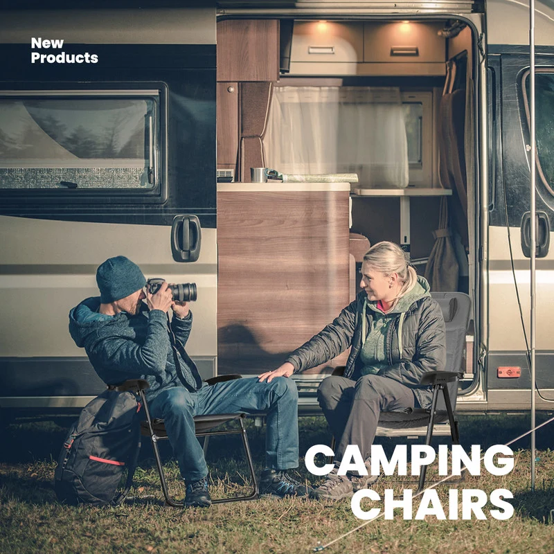 HOMECALL Campingstuhl Hochlehner klappbar – 5-fach verstellbar, Klappbar bis 150 kg belastbar | B-Ware Sonderposten