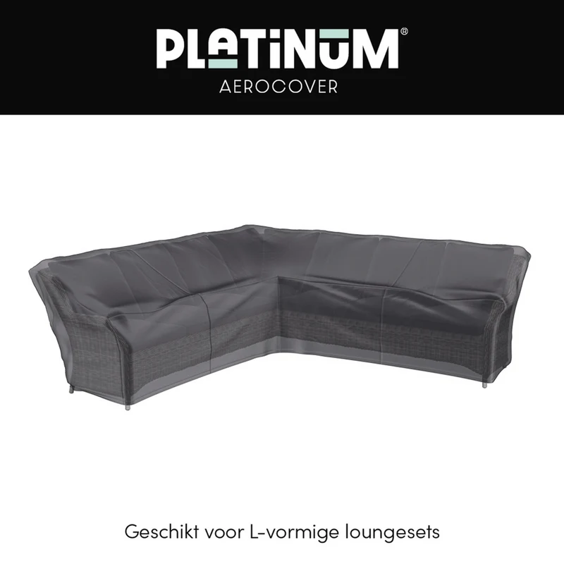 Platinum AeroCover Loungesethoes hoekset 255x255x100xH65/90