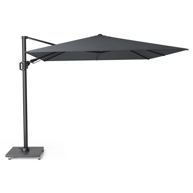 Platinum Sun & Shade zweefparasol Challenger T² 300x300 antraciet