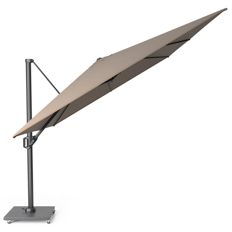 Platinum Sun & Shade zweefparasol Challenger T¹ 400x300 Havana
