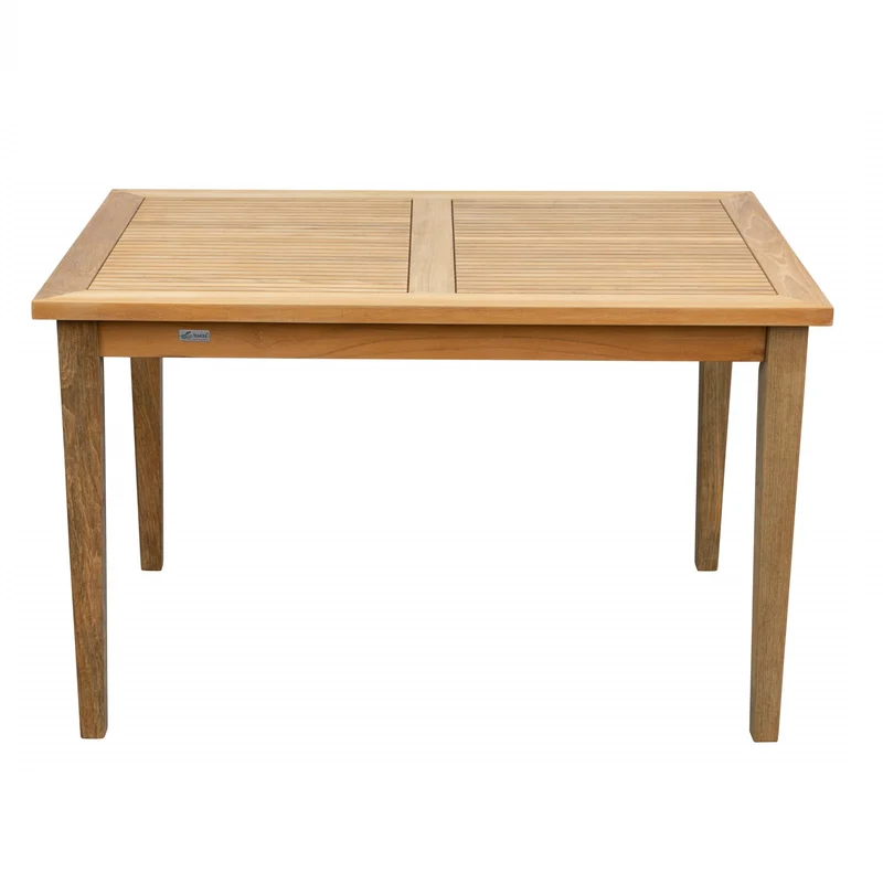 Teak Bistrotisch Verona - rechteckig, 160 x 90 cm