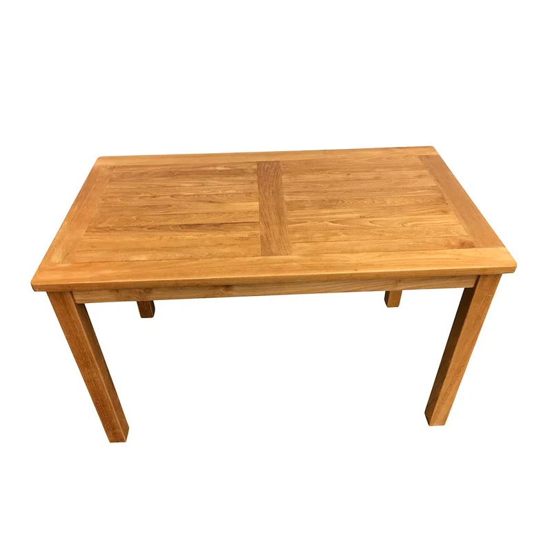 Teak Bistrotisch Classic - rechteckig, 180 x 90 cm