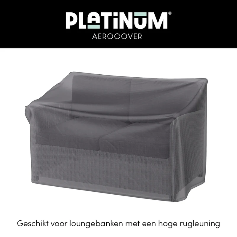 Platinum AeroCover Loungebankhoes hoge rug 180x90xH65/90
