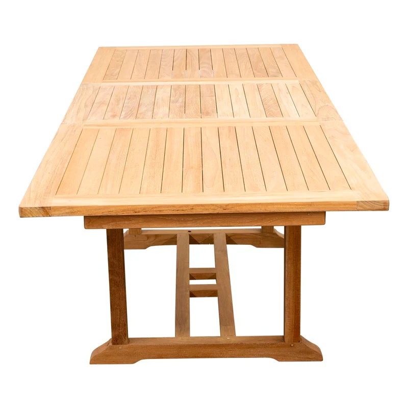 Teak Ausziehtisch Classic - rechteckig, 180/260 x 100 cm