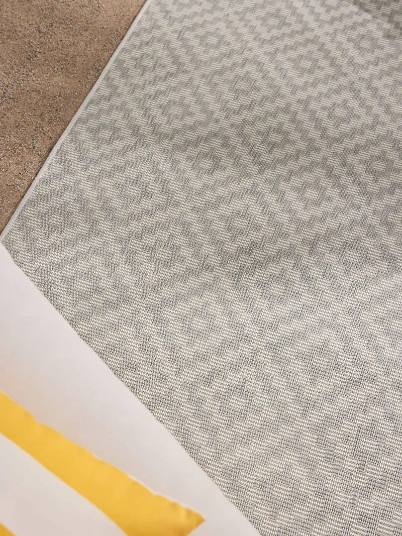 Benuta In- & Outdoor Teppich Metro, grau