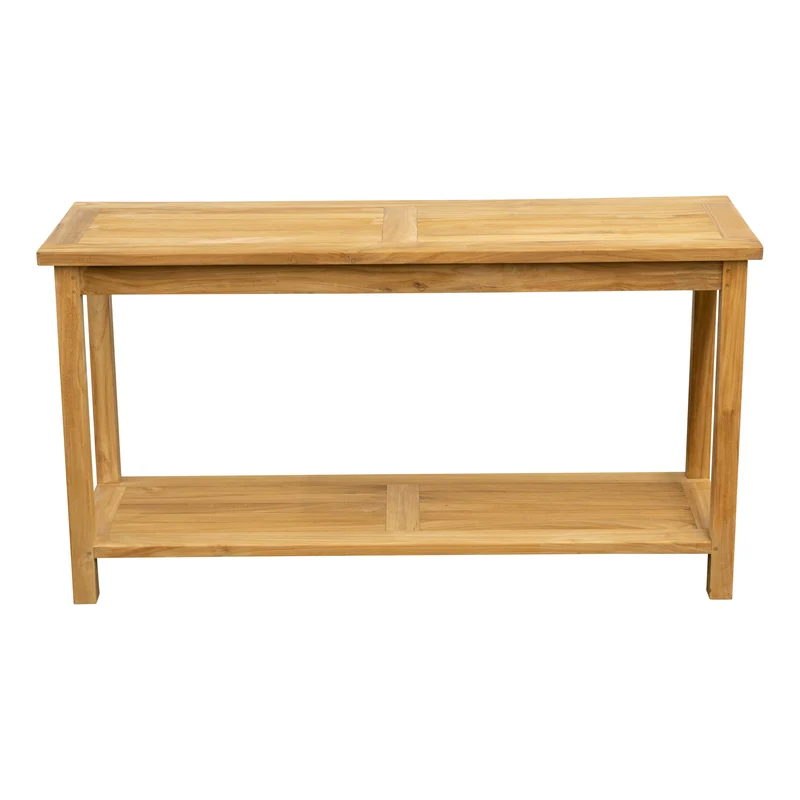 Teak Pflanztisch outdoor Kendari mit Ablage