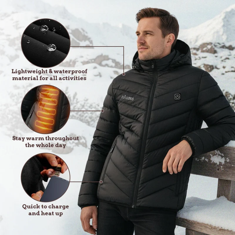 Ultraleichte Beheizbare Jacke