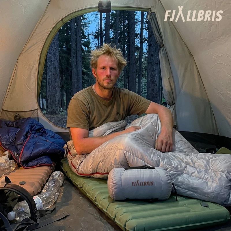 Ultraleichter Gänseschlafsack