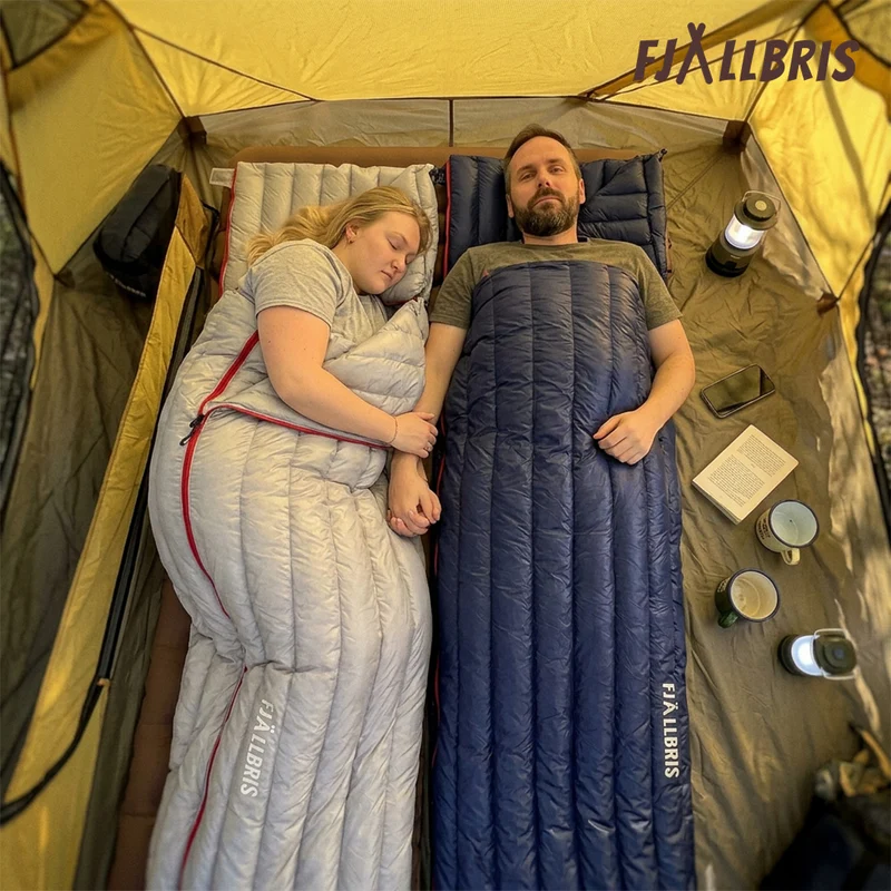 Ultraleichter Gänseschlafsack