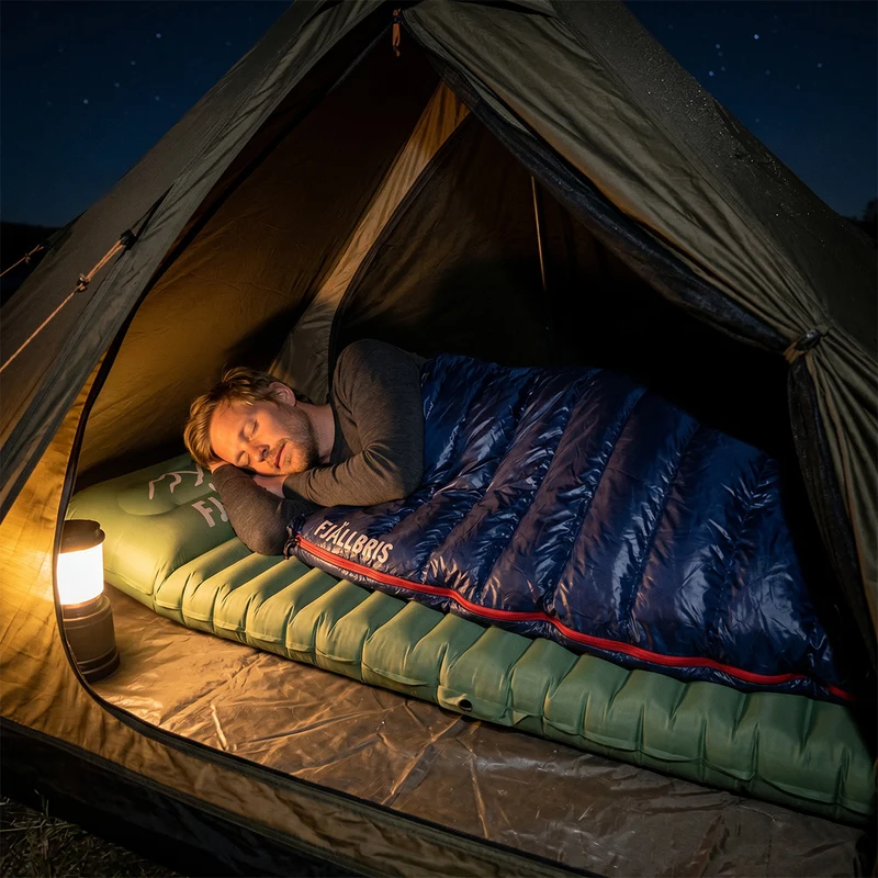 Ultraleichter Gänseschlafsack