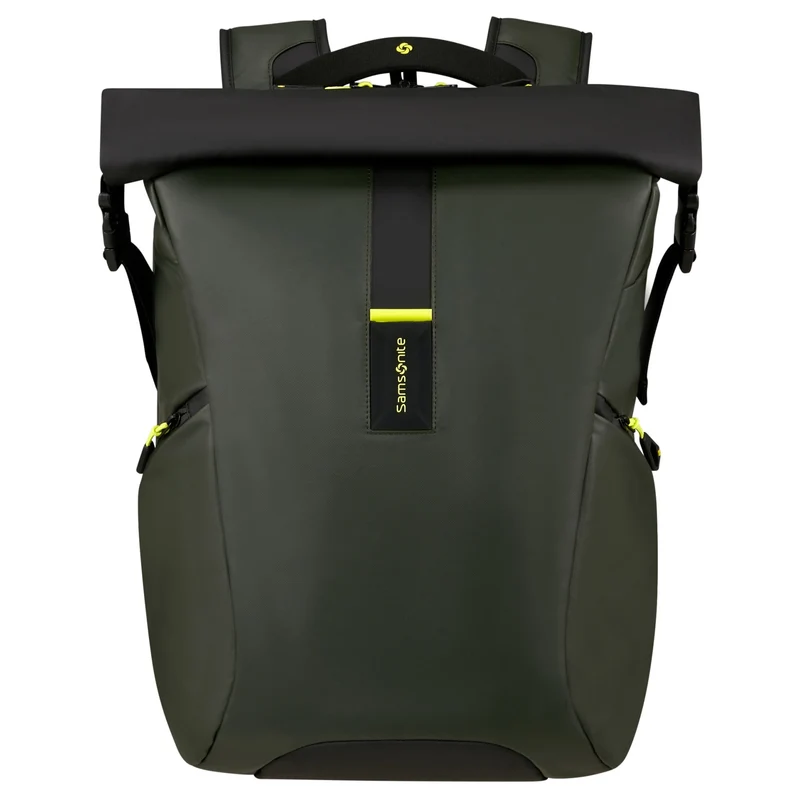 Samsonite Paradiver Light - Rolltop Rucksack L 17.3" (Farbe: Jungle Green)