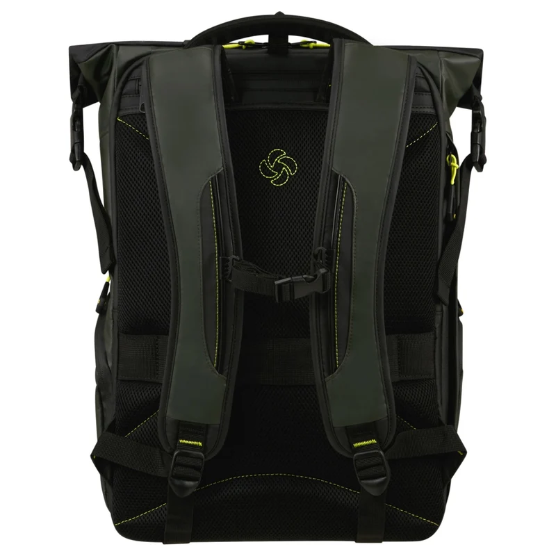 Samsonite Paradiver Light - Rolltop Rucksack L 17.3" (Farbe: Jungle Green)