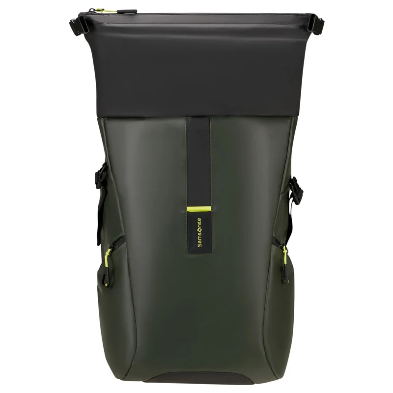 Samsonite Paradiver Light - Rolltop Rucksack L 17.3" (Farbe: Jungle Green)
