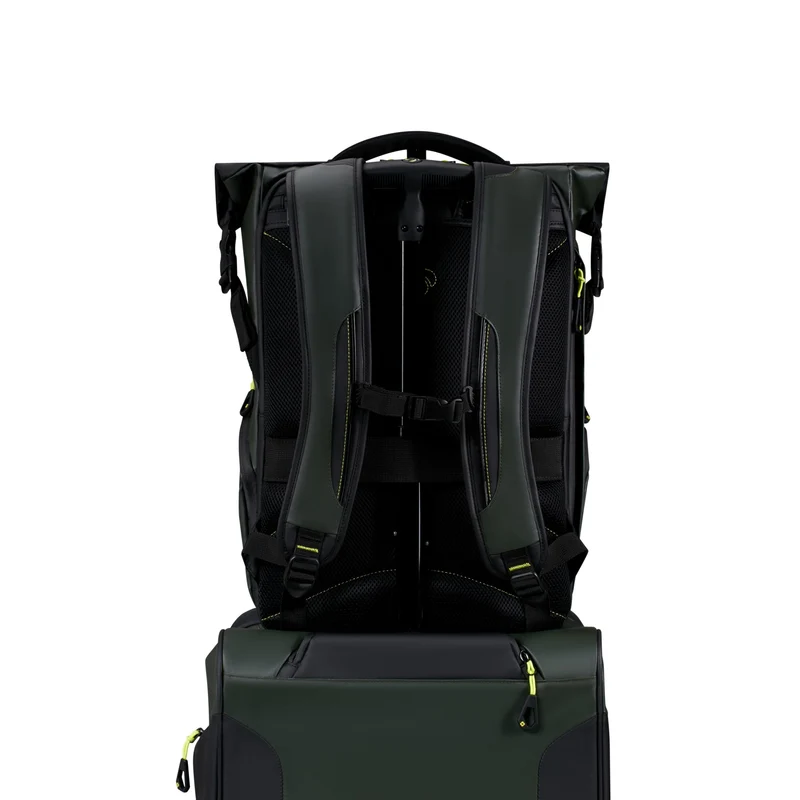 Samsonite Paradiver Light - Rolltop Rucksack L 17.3" (Farbe: Jungle Green)