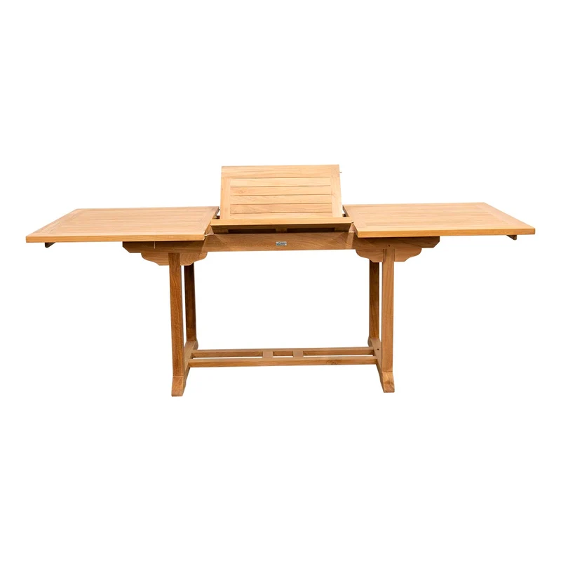 Teak Ausziehtisch Classic - rechteckig, 150/210 x 90 cm