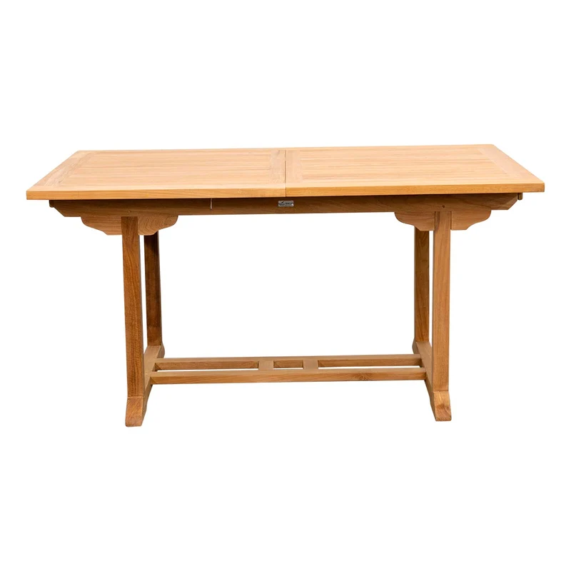Teak Ausziehtisch Classic - rechteckig, 150/210 x 90 cm