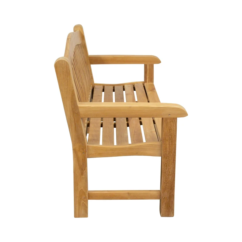 Teak Parkbank Surrey, 156 cm