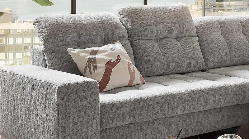 Sofa Couch Wohnlandschaft +Rückentiefenverstellung +elektr. Sitztiefenverstellung +Stauraum +vers. Farben