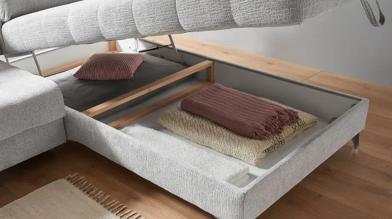 Sofa Couch Wohnlandschaft +Rückentiefenverstellung +elektr. Sitztiefenverstellung +Stauraum +vers. Farben